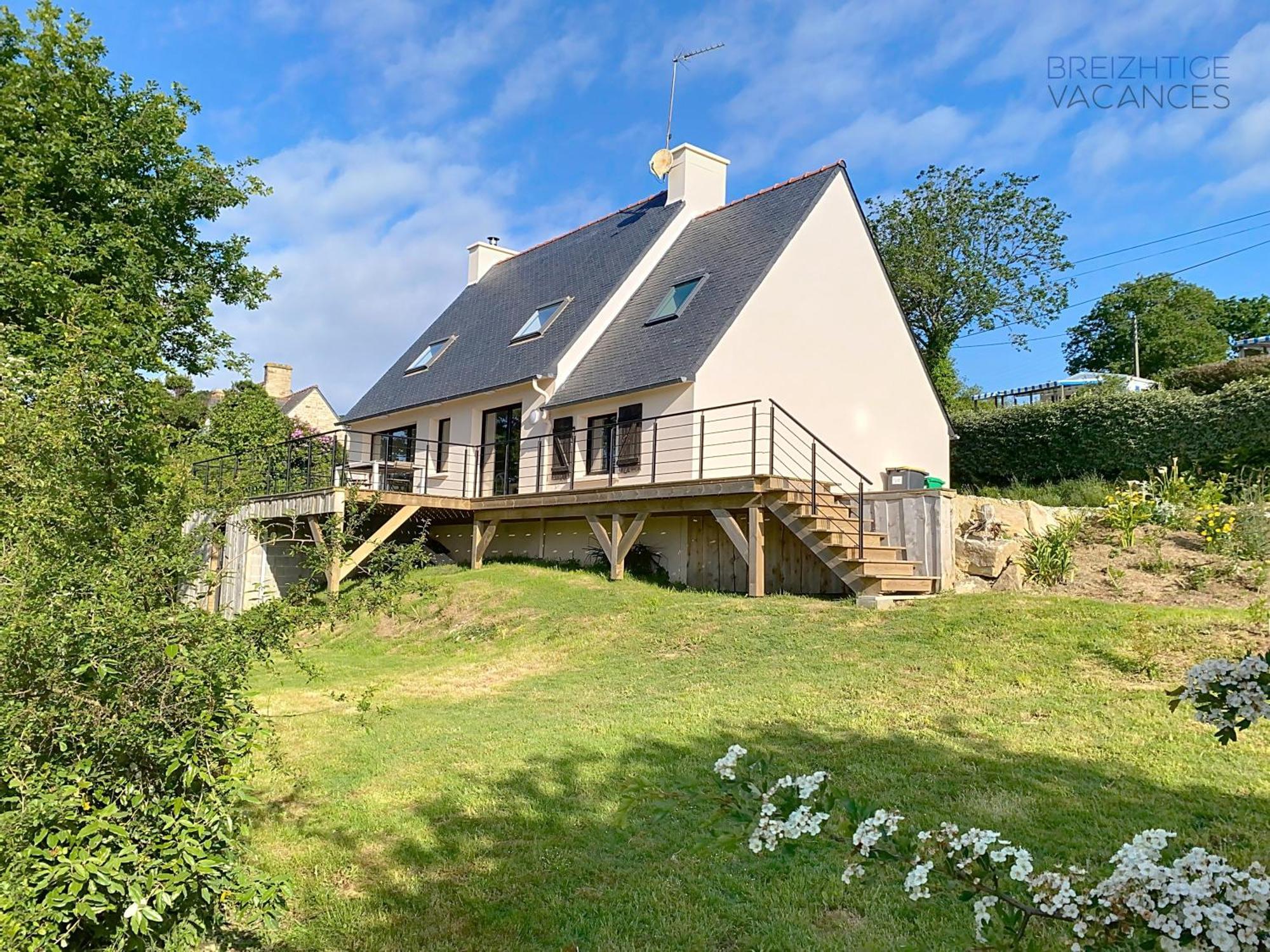 Maison Anemone - Vue Mer - Crozon, Bretagne ภายนอก รูปภาพ